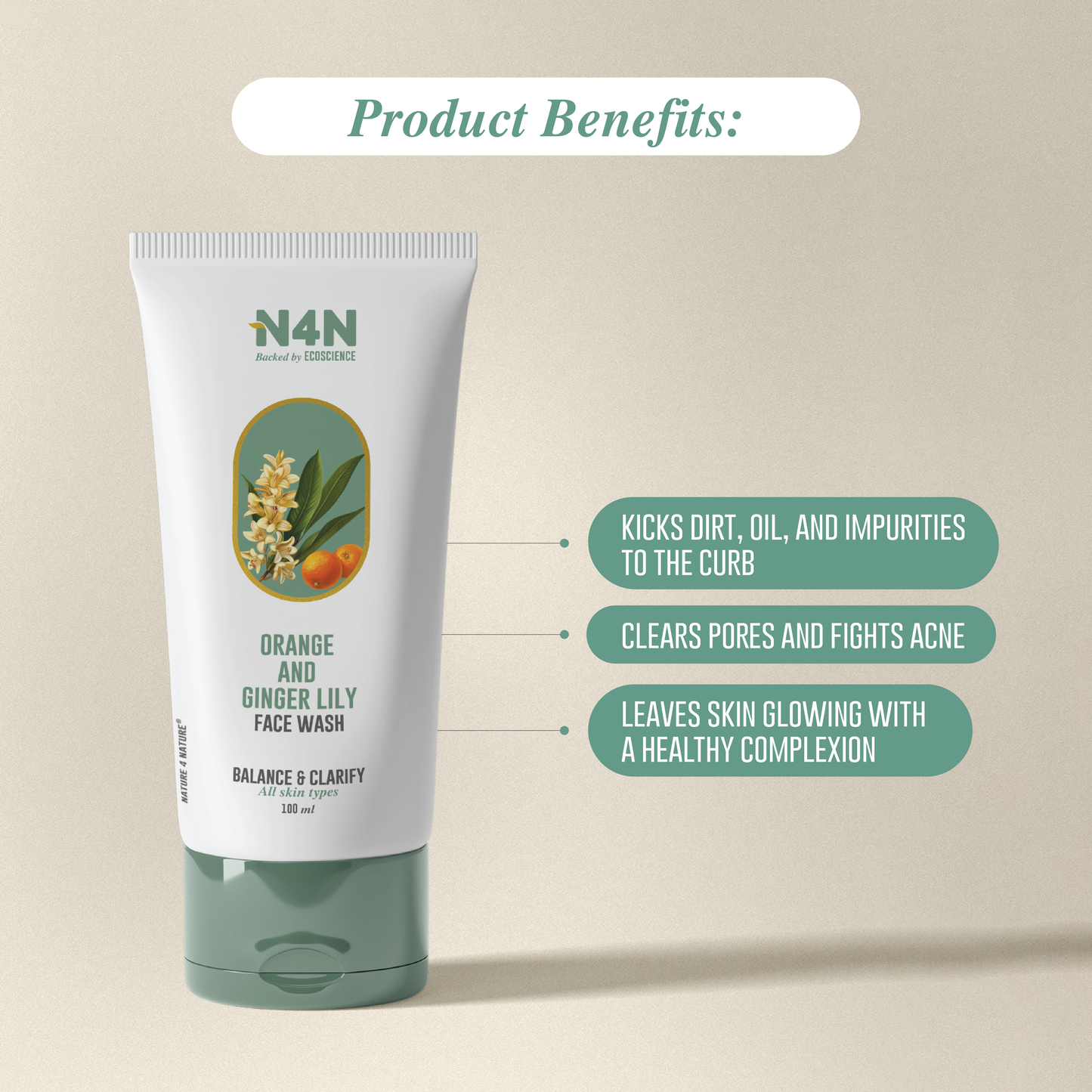 FACE WASH +SUNSCREEN